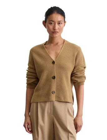 Marc O'Polo Cardigans Long Sleeve - Beige - XXL