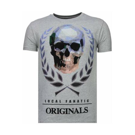Local Fanatic - T-shirts - Grå - Herr - Storlek: Xl, Herr, Storlek: XL