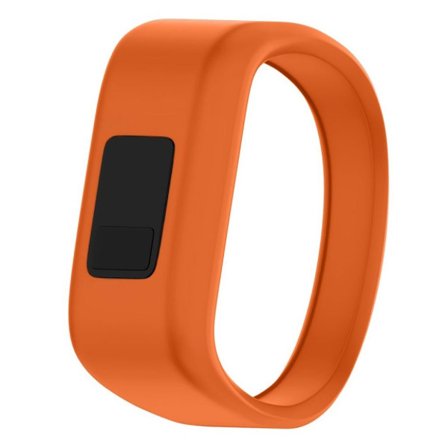 Garmin Vivofit JR flexibelt klockarmband i silikon - Storlek: S / Orange