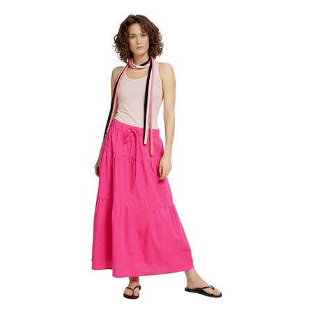 by Insomnia, Spódnica maxi Cecilia Skirt Plumeti LTD Różowy, Kobieta, Rozmiar: M