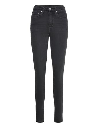 721 High Rise Skinny Flying Into The Fu Bottoms Jeans Skinny Black LEVI ́S Women