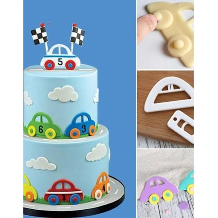 Bil Utstickare 2 delar | Car