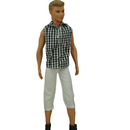 Kvalitets 1/6 Dukke Tøj Casual Wear Håndlavet Tøj Outfit Til 29CM Ken Prince Dukke Tilbehør DIY Dukke Dragter Frakke Dekorationer NO.7 clothes only