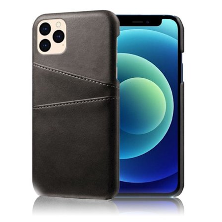 iPhone 12 Mini skal med korthållare - Svart