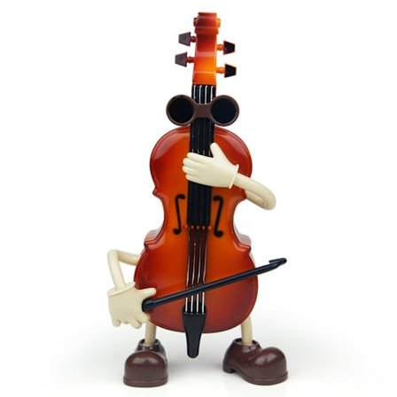 Rock Violin Music Box Gave til barnehageelever Music Box Ph