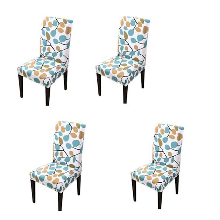 Stoltrekk, Spisestoltrekk Super Stretch Spandex Leaf Patte