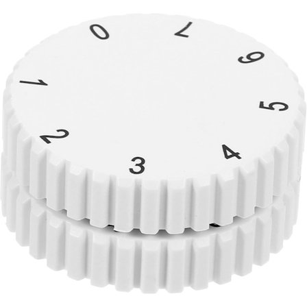 2 st Temperaturjusteringsknappar för frys Ersättning Hållbara kontrollbrytare för exakt temperaturhantering Viktiga frystillbehör