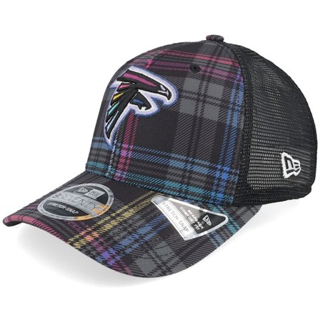 New Era - NFL Black trucker Czapka Z Daszkiem - Atlanta Falcons NFL24 Crucial Catch 9SEVENTY Tartarn Trucker @ Hatstore