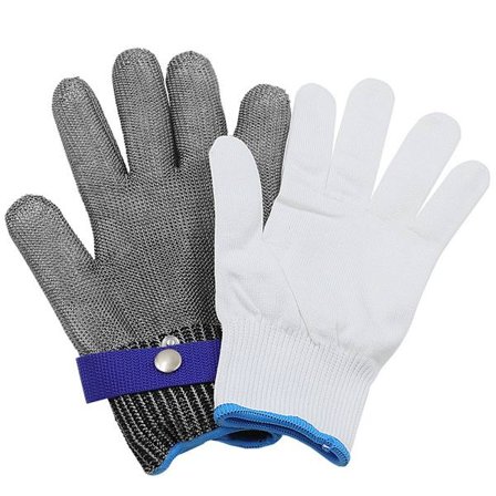 Sikkerhetsarbeidshanske med ANSI A9 skjærebeskyttelsesnivå, skjærebestandige hansker for industriell og kjøkkenbruk, bredt bruksområde 