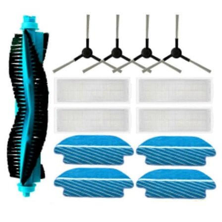 Til Cecotec Conga 3290 3390 3490 3590 3690 3790 3890 Ultra Titanium Vital Robotstøvsuger Dele Hovedsidebørste Hepa Filter
