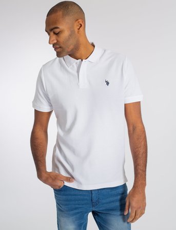 U.S. Polo Assn. Uspa Polo Alfred Men - White - L