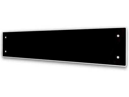 ADAX Clea L WiFi panelovn glass lav 1000W (sort) Glass, WiFi og app styring, Lengde 136,8 cm, våtromsgodkjent, 12-16 m2