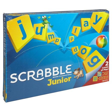 Spill Scrabble Kryssord Junior Ordformingsbrettspill [D]