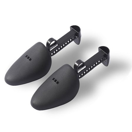 Svart One Men One Pair Svart Justerbar Anti-Rynke Plast Skohylle Siste Skinn Sneakers Skoholder Overshoes