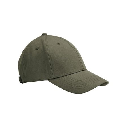 Beechfield 6 Panel Bomull Canvas Cap En Storlek Olivgrön