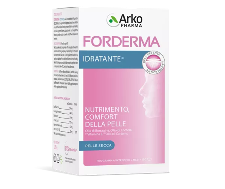 Arkopharma Forderma Idratante 180 Capsule