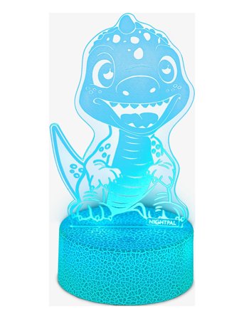 Powerpal Nightpal Dino - Multi/patterned - H19.6CM