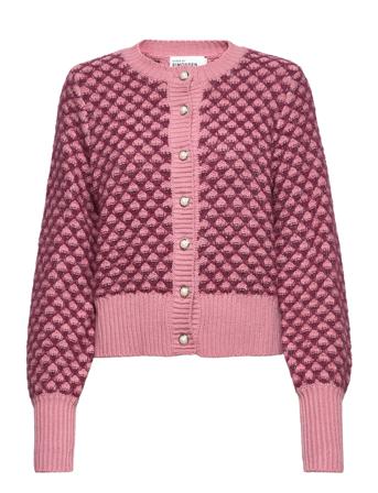 Cattiekb Cardigan Pink Karen By Simonsen