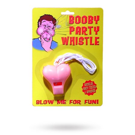 Booby Party Whistle - Vuxen.se - Roliga prylar för svensexa, möhippa och fester