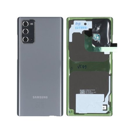 Samsung Galaxy Note 20 Baksida med tejp - Grå