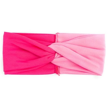 Twist Pannband Stretch Hårband PINK&ROSE RED
