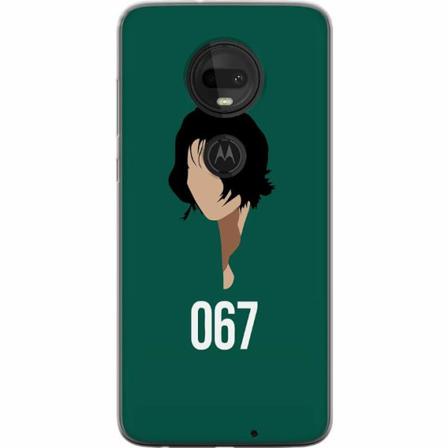 Motorola Moto G7 Genomskinligt Skal Squid Game