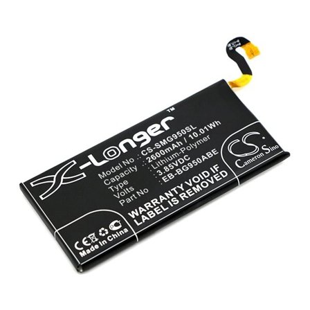 Batteri till SmartPhone, Mobil för Samsung Galaxy S8, SM-G950U1, SM-G950F m.fl.