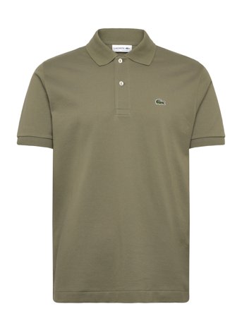 Lacoste Classic Fit L1212 Original Polo Shirt - Khaki green - XL