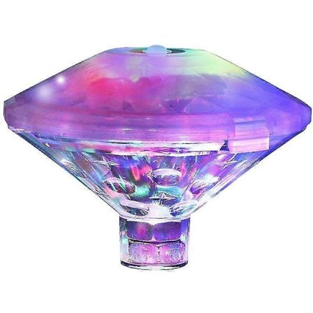 Vattentät LED Diamant Badkar Pool Dusch Lampa, Undervattensdyklampa