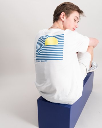 Garcia Boys T-shirt ss Vit T-shirts Kille - Kids Brand Store
