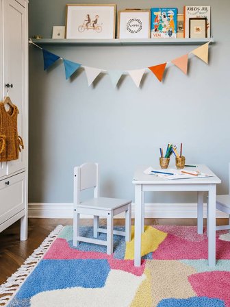 Berbera Kids Rug 160X230 Multicolor