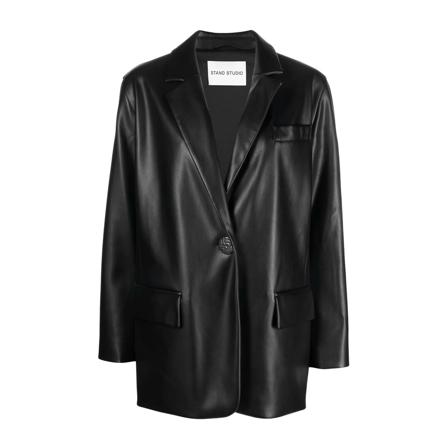 Stand Studio, Blazers Czarny, Kobieta, Rozmiar: S
