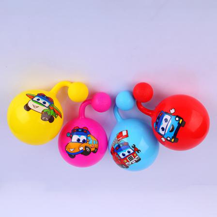 4 Inch Swing Baby Skolbuss Swing Rattle Ball Barnleksak S