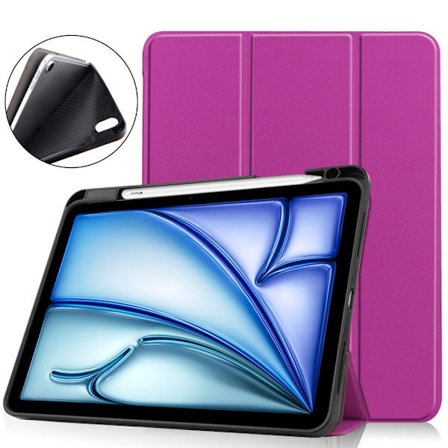 Till iPad Air 11 (2024) Slim fit tri-fold fodral Pennfack - Lila