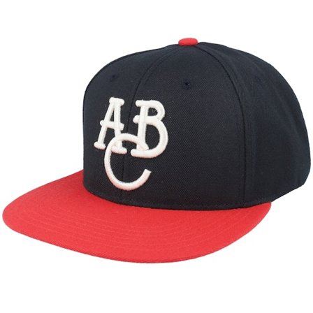 American Needle - Sort snapback Kasket - "Atlanta Black Crackers Nl Archive 400 Black/Red Snapback " @ Hatstore