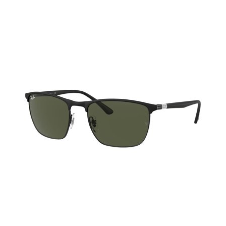 Ray-Ban -Aurinkolasit - Black Rectangular - Ray-Ban RB3686 186/31 5719
