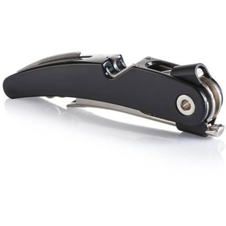 Vacu vin Single Pull -korkkiruuvi musta