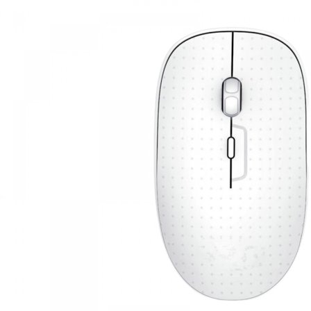 Bluetooth-mus for MacBook/MacBook Air/Pro/iPad, trådløs mus for bærbar PC/notatbok/PC/iPad/Chromebook (hvit)