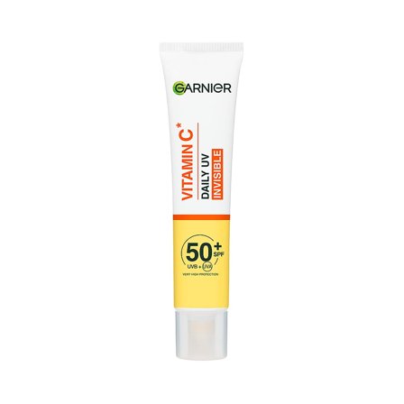Garnier Vitamin C Glow-Boosting Daily UV Fluid SPF50+ 40 ml - INVISIBLE, Skincare, Skincare, Ansigtspleje