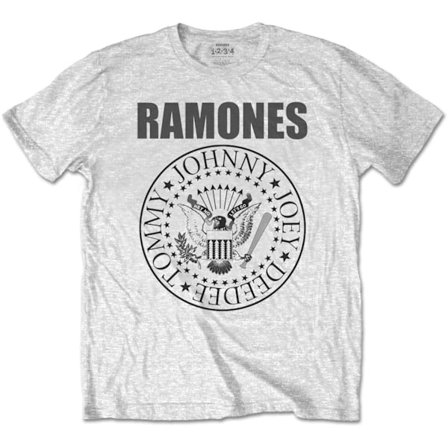 Ramones Barn/Barn Presidential Seal T-Shirt 7-8 År Heather