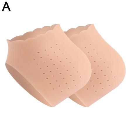 1 Par Skin Care Protector Silikongel Hälstrumpor Sprucken Fot