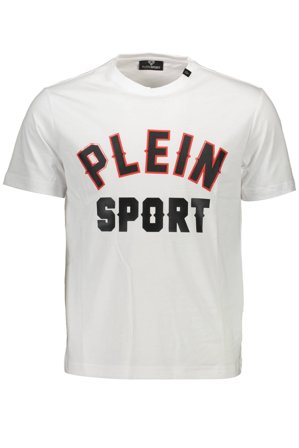 Plein Sport T-shirt Maniche Corte Uomo Bianco