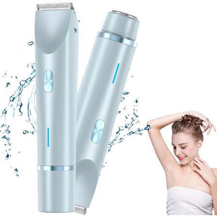 2-i-1 barberhøvel for kvinner - Profesjonell barberhøvel for kvinner - Barberhøvel - Barberhøvel for ansikt for kvinner - Trimmer - Elektrisk 