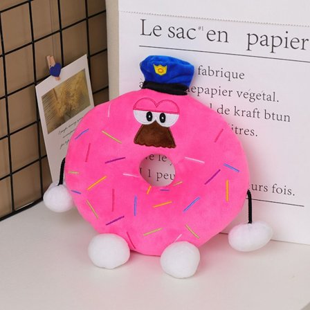 Shovelware Brain Game Banana Plush Toy Donut 02 02