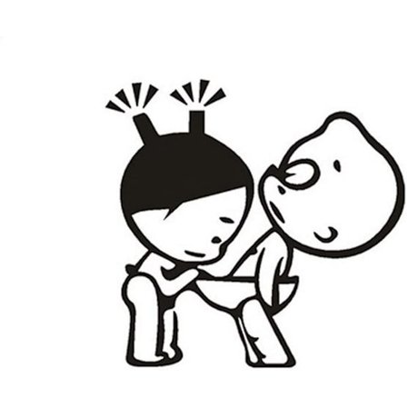 25x25 cm hauska seinätarra kylpyhuoneeseen, pesutupaan, WC:hen, oveen, tytölle, pojalle, lapselle, irrotettava, taiteellinen koriste, mukava ja 