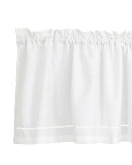 Kappametritavara Hemstitch Off-white