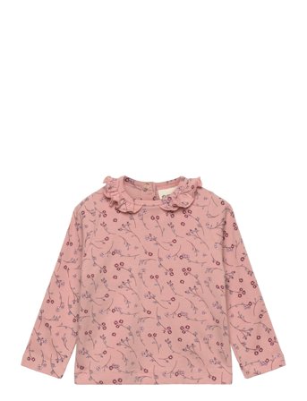 T-Shirt Ls Aop Pink Minymo