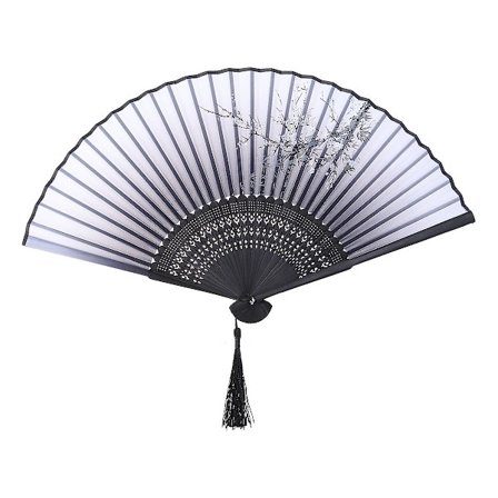 Håndholdte Silkefans Foldbar Fan Lille Foldbar Håndfan Japansk Stil Fan Håndholdt Foldbar Fan Japansk Fan