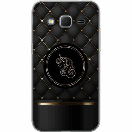 Samsung Galaxy Core Prime Genomskinligt Skal Luxury Unicorn
