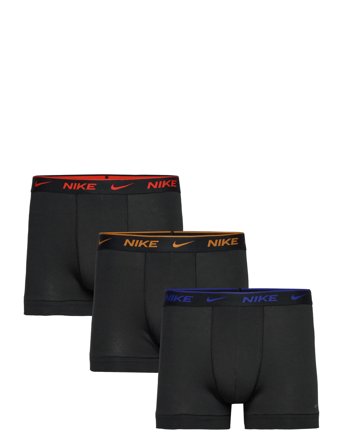 NIKE Underwear Trunk 3Pk - Black - XL